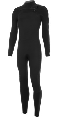 2023 Nyord Mens Furno Ultra 4/3mm Chest Zip GBS Wetsuit FUM43001 - Black